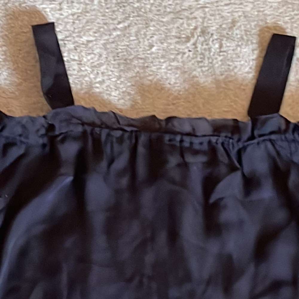 J. Crew beautiful Off Shoulder Silk blouse size 10 - Picture 8 of 11